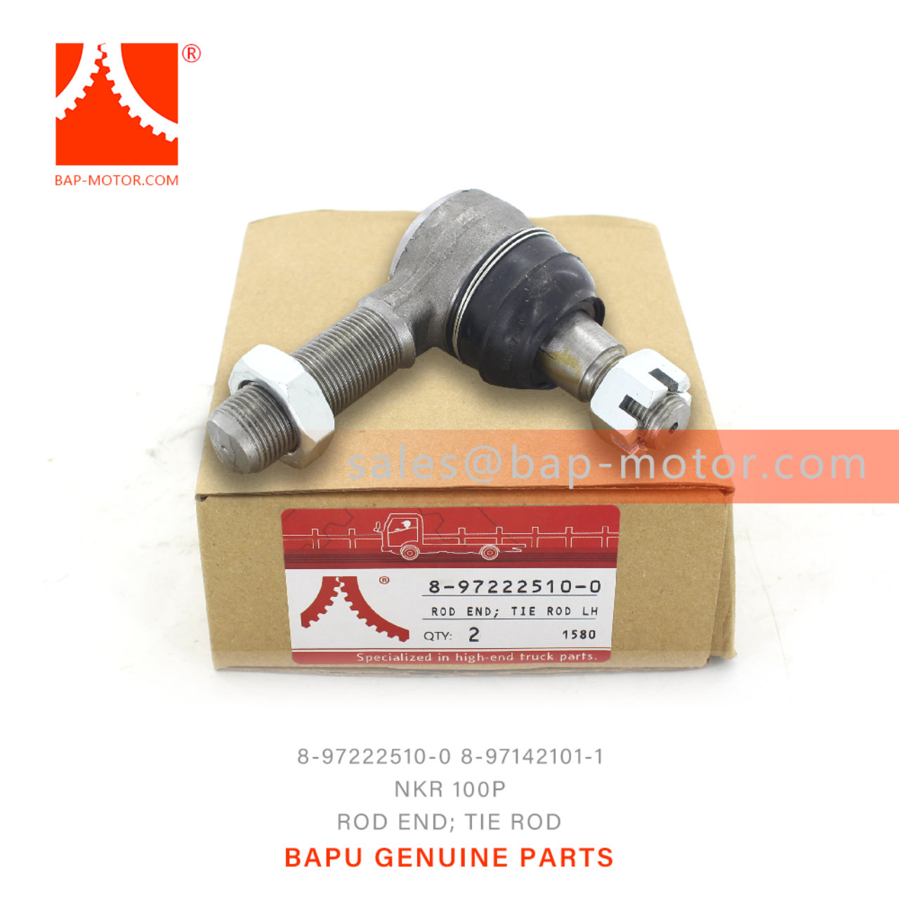 8-97222510-0 8-97142101-1 Tie Rod Rod End 8972225100 8971421011 Suitable for ISUZU 100P NKR