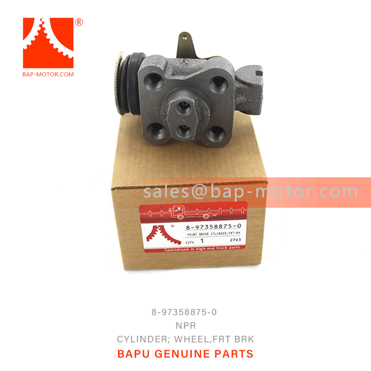 8-97358875-0 Front Brake Wheel Cylinder 8973588750 Suitable for ISUZU NPR75 4HK1