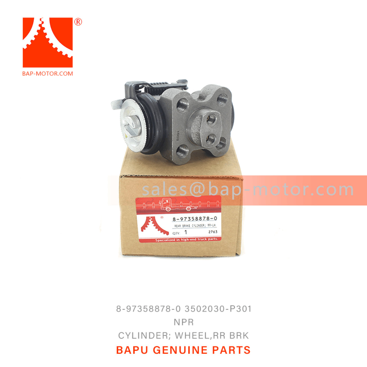 8-97358878-0 3502030-P301 Rear Brake Wheel Cylinder 8973588780 3502030P301 Suitable for ISUZU NPR75 