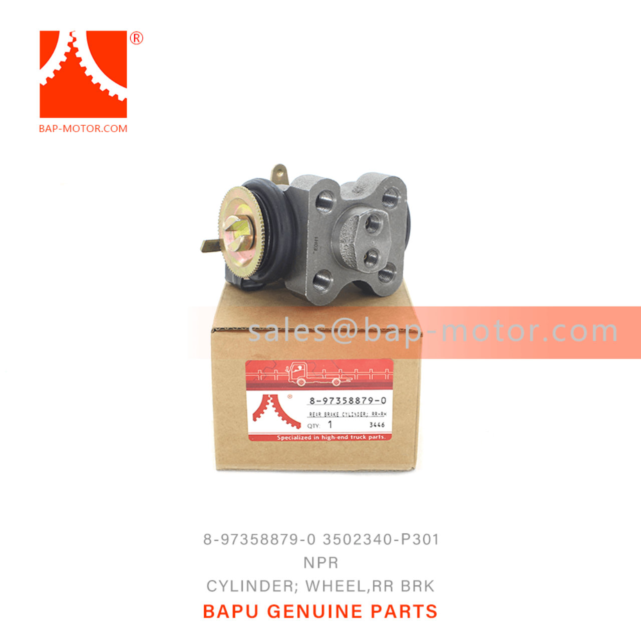 8-97358879-0 3502340-P301 Rear Brake Wheel Cylinder 8973588790 3502340P301 Suitable for ISUZU NPR75 