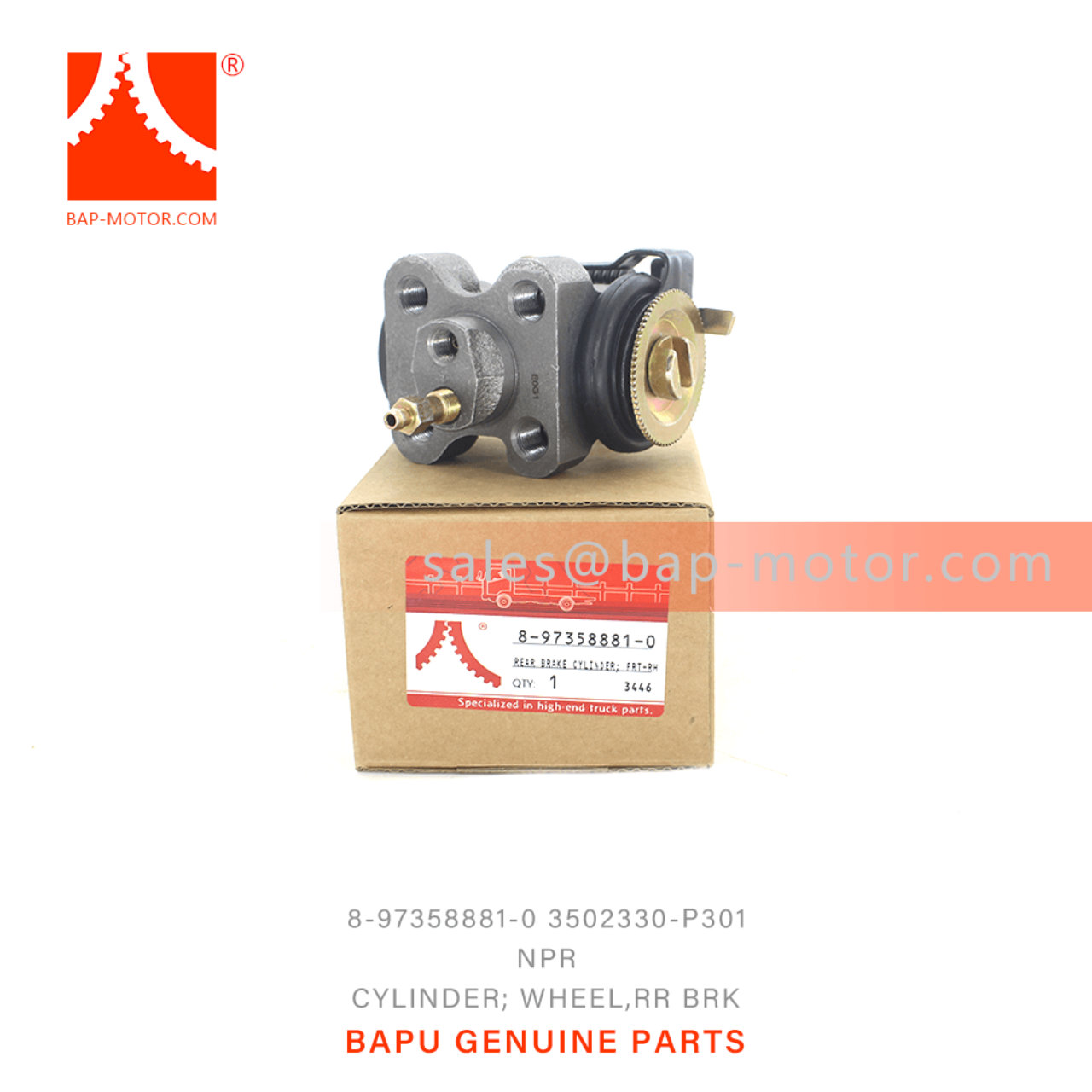 8-97358881-0 3502330-P301 Rear Brake Wheel Cylinder 8973588810 3502330P301 Suitable for ISUZU NPR75 