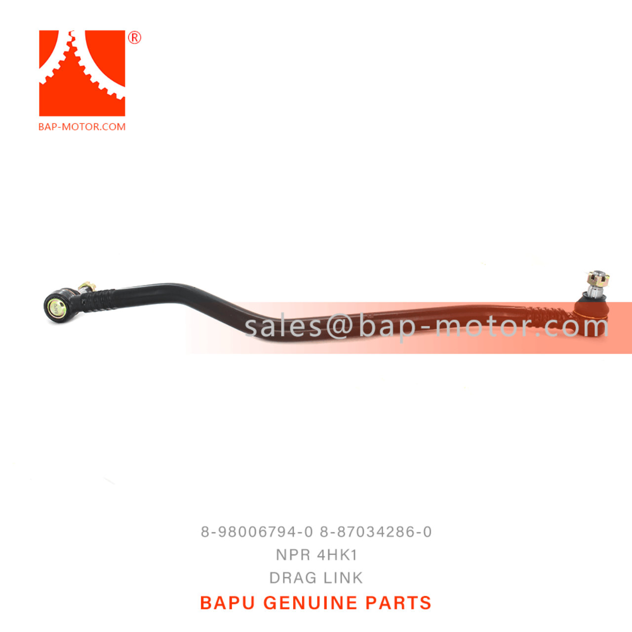 8-98006794-0 8-87034286-0 Drag Link 8980067940 8870342860 Suitable for ISUZU NPR 4HK1