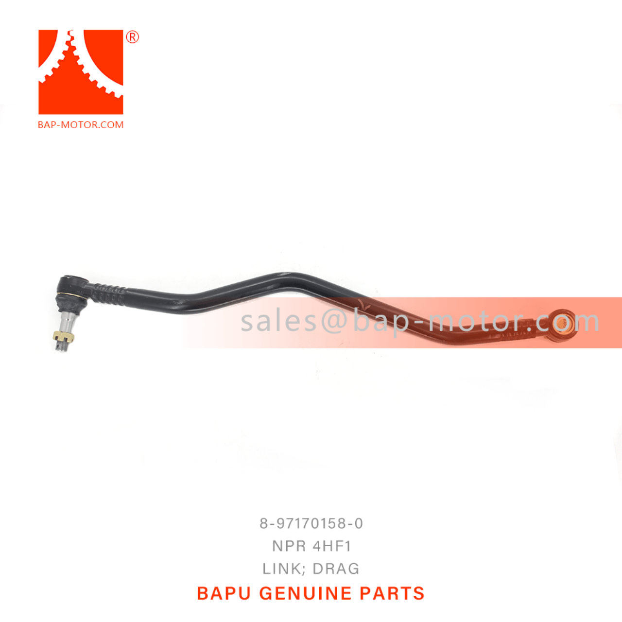 8-97170158-0 Drag Link 8971701580 Suitable for ISUZU NPR 4HF1