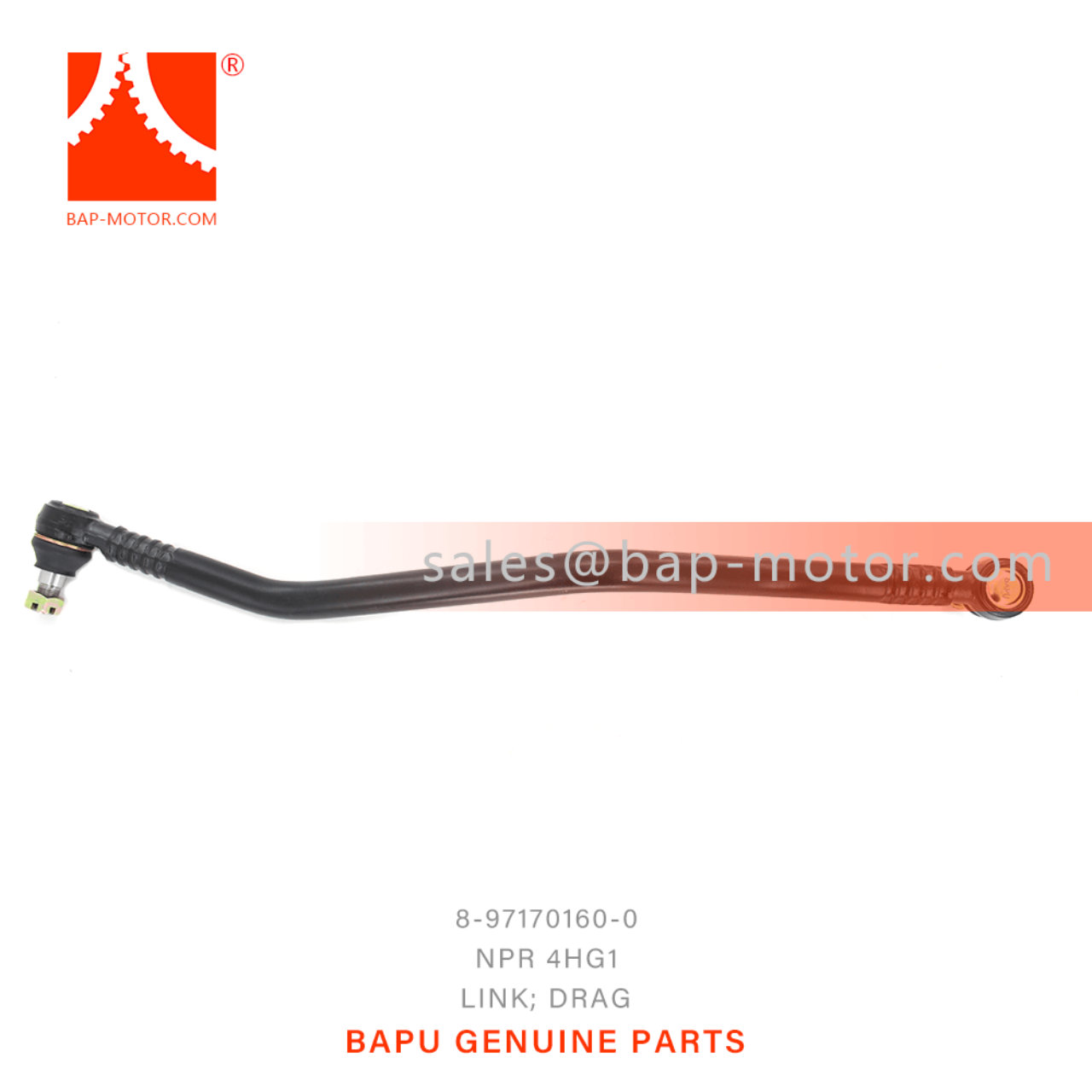 8-97170160-0 8-97222508-0 Drag Link 8971701600 8972225080 Suitable for ISUZU NPR71 4HG1