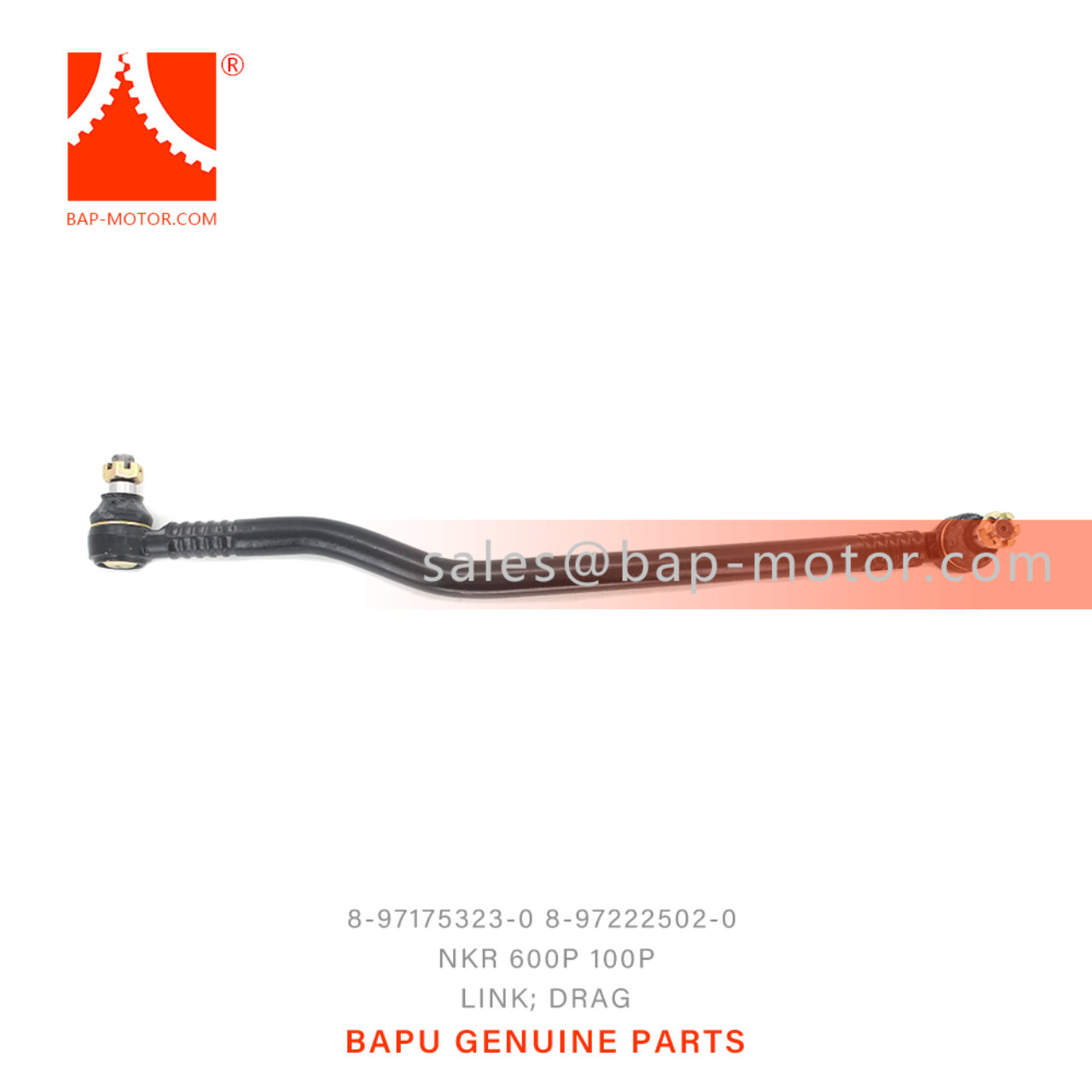 8-97175323-0 8-97222502-0 Drag Link 8971753230 8972225020 Suitable for ISUZU NKR77 600P 