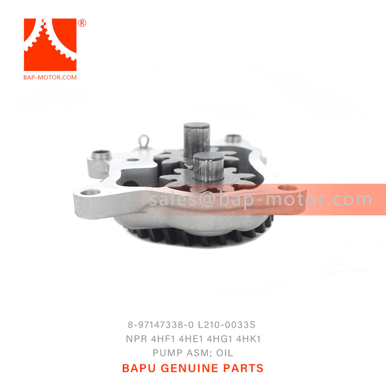 8-97147338-0 L210-0033S Oil Pump Assembly 8971473380 L2100033S Suitable for ISUZU NKR NPR 4HF1 4HE1 