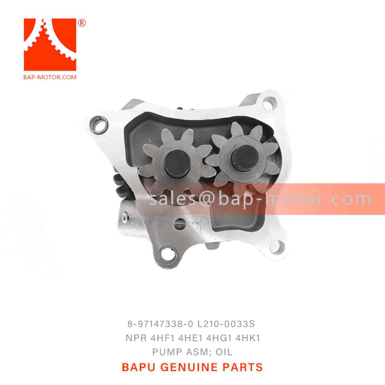 8-97147338-0 L210-0033S Oil Pump Assembly 8971473380 L2100033S Suitable for ISUZU NKR NPR 4HF1 4HE1 