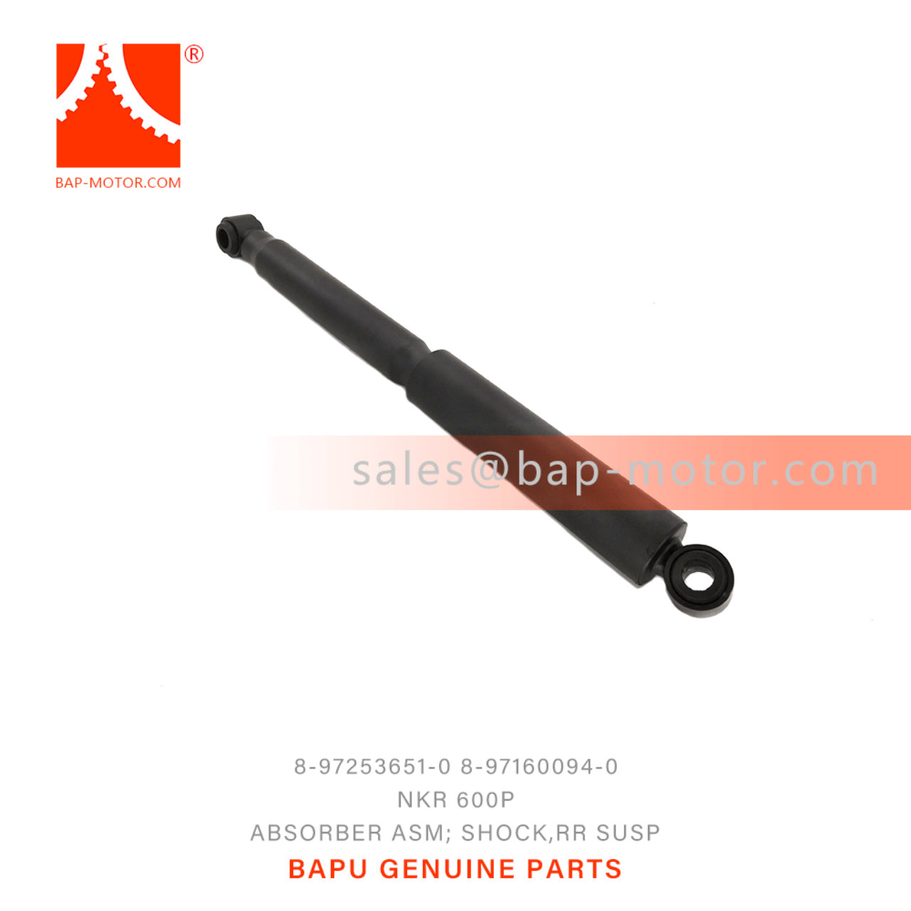 8-97253651-0 8-97160094-0 Rear Suspension Shock Absorber Assembly 8972536510 8971600940 Suitable for