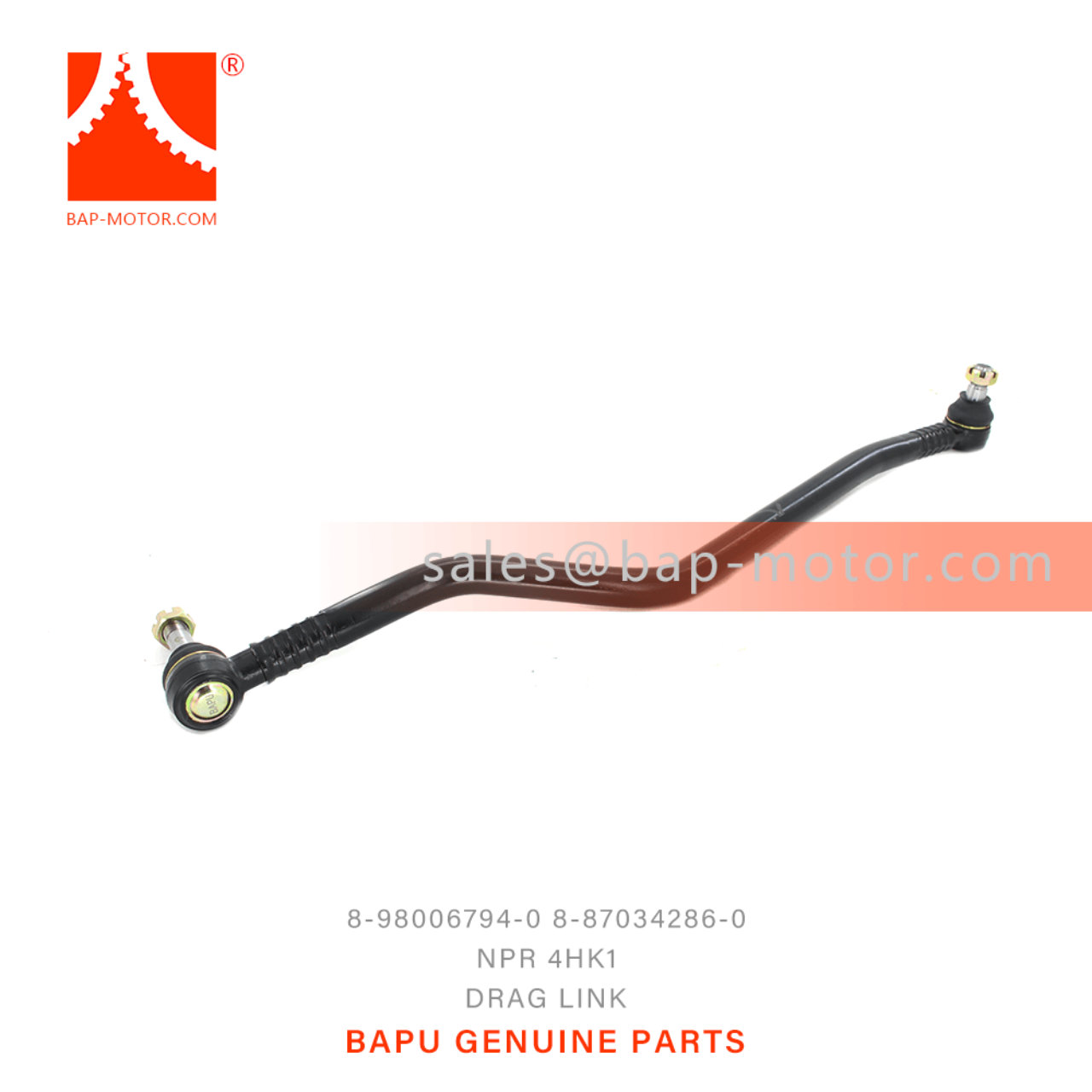 8-98006794-0 8-87034286-0 Drag Link 8980067940 8870342860 Suitable for ISUZU NPR 4HK1