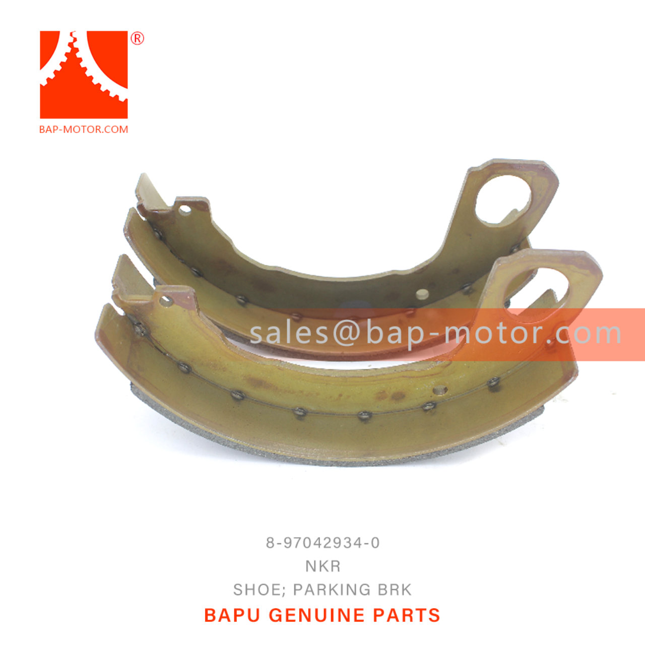 8-97042934-0 Rear Brake Shoe Kit Suitable for ISUZU  4HK1 8970429340