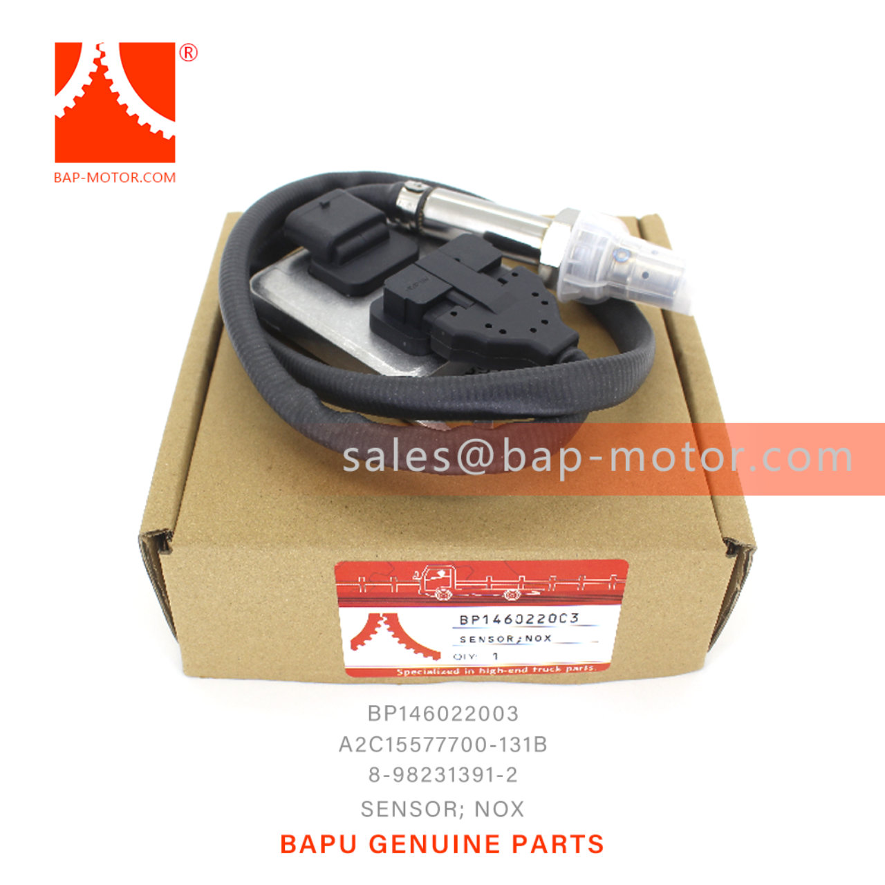 8-98231391-2 A2C15577700-131B BP146022003 Nox Sensor suitable for ISUZU 8982313912